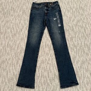 Express Skyscraper mid rise jeans